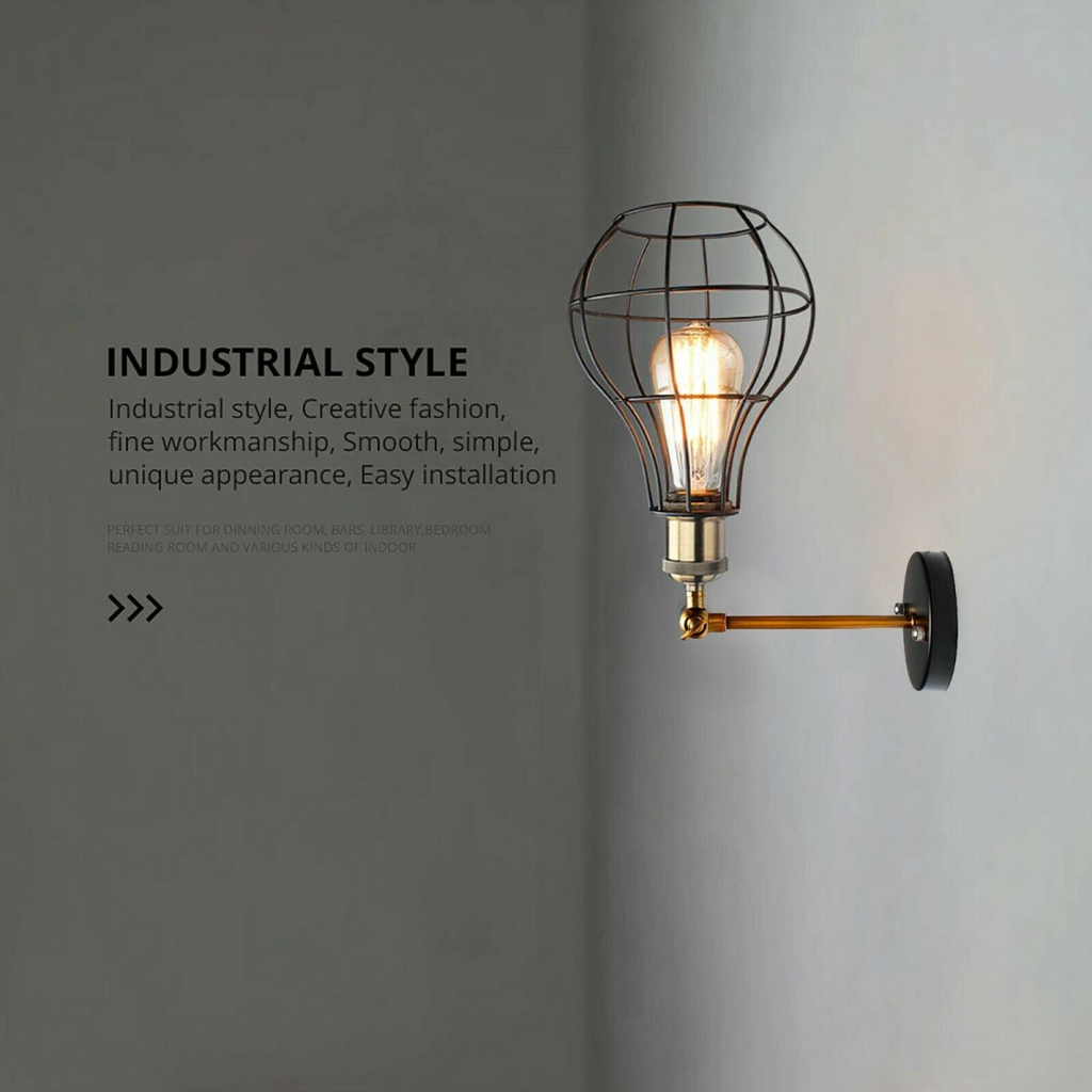 Vintage Wall Light Fixtures | Metal Sconce | UK Style | Braxby