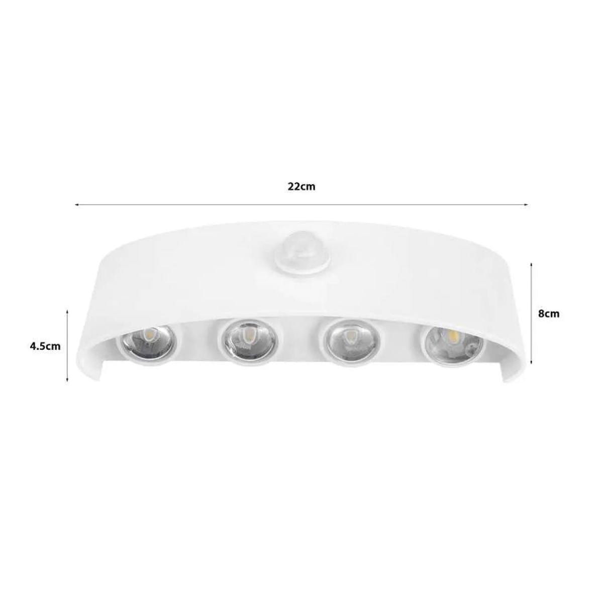 LED Wall Lights Indoor & Outdoor Up and Down | PIR Motion Sensor | Braxby