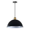 Black & White Vintage Pendant Light Shade | Ceiling Lamp | Braxby