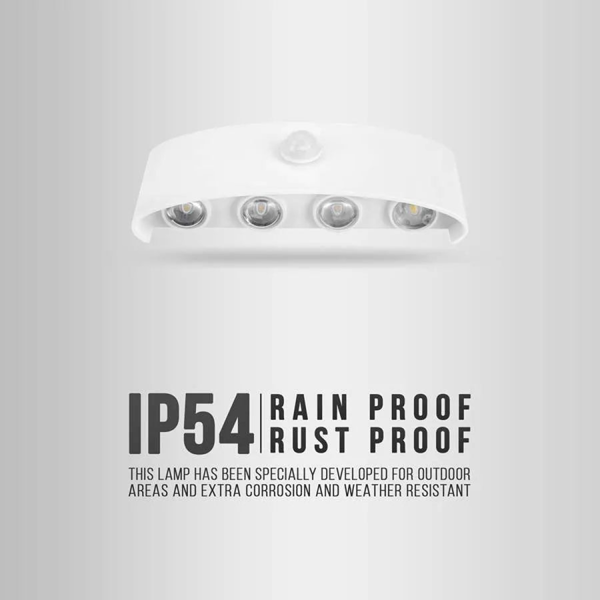 LED Wall Lights Indoor & Outdoor Up and Down | PIR Motion Sensor | Braxby