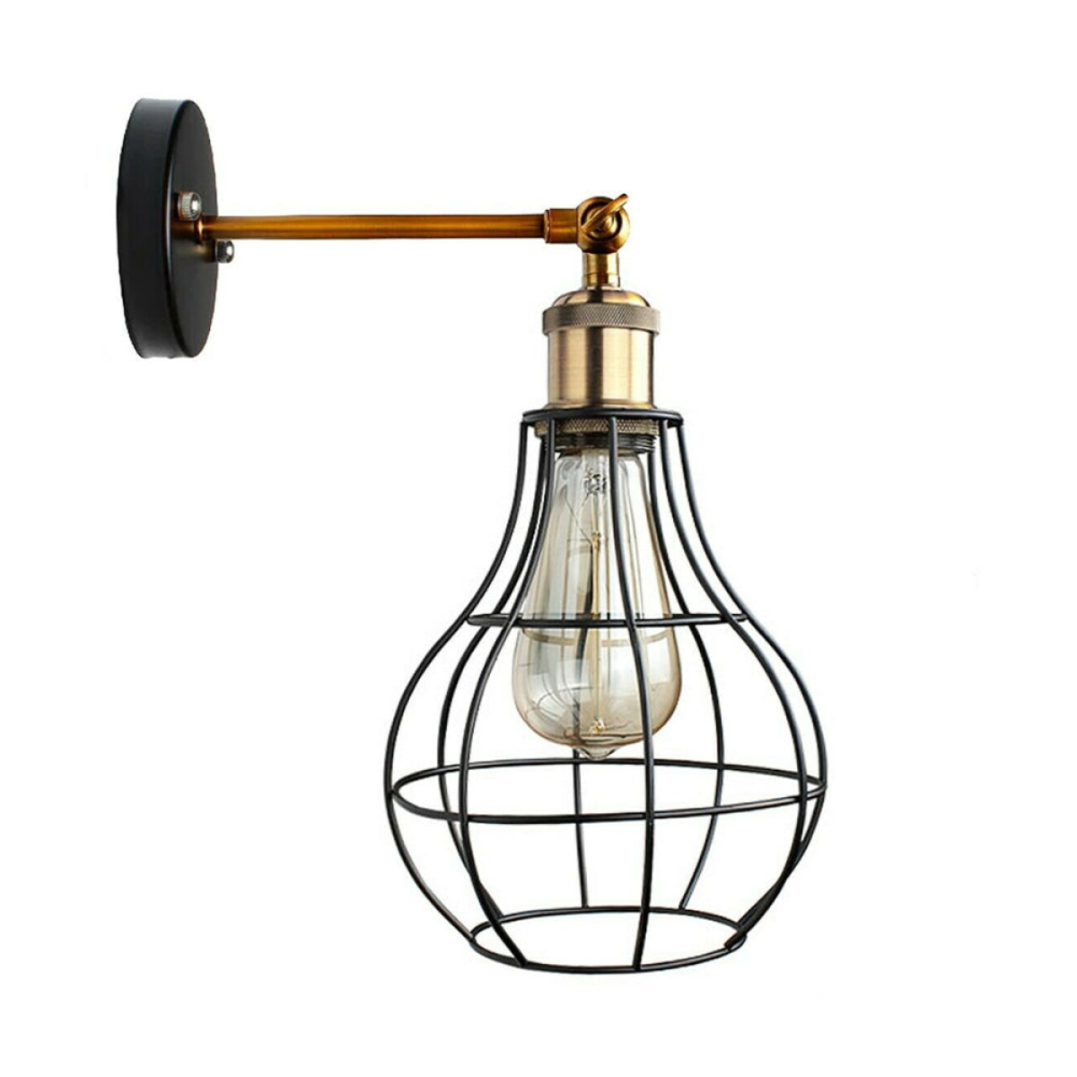 Vintage Wall Light Fixtures | Metal Sconce | UK Style | Braxby