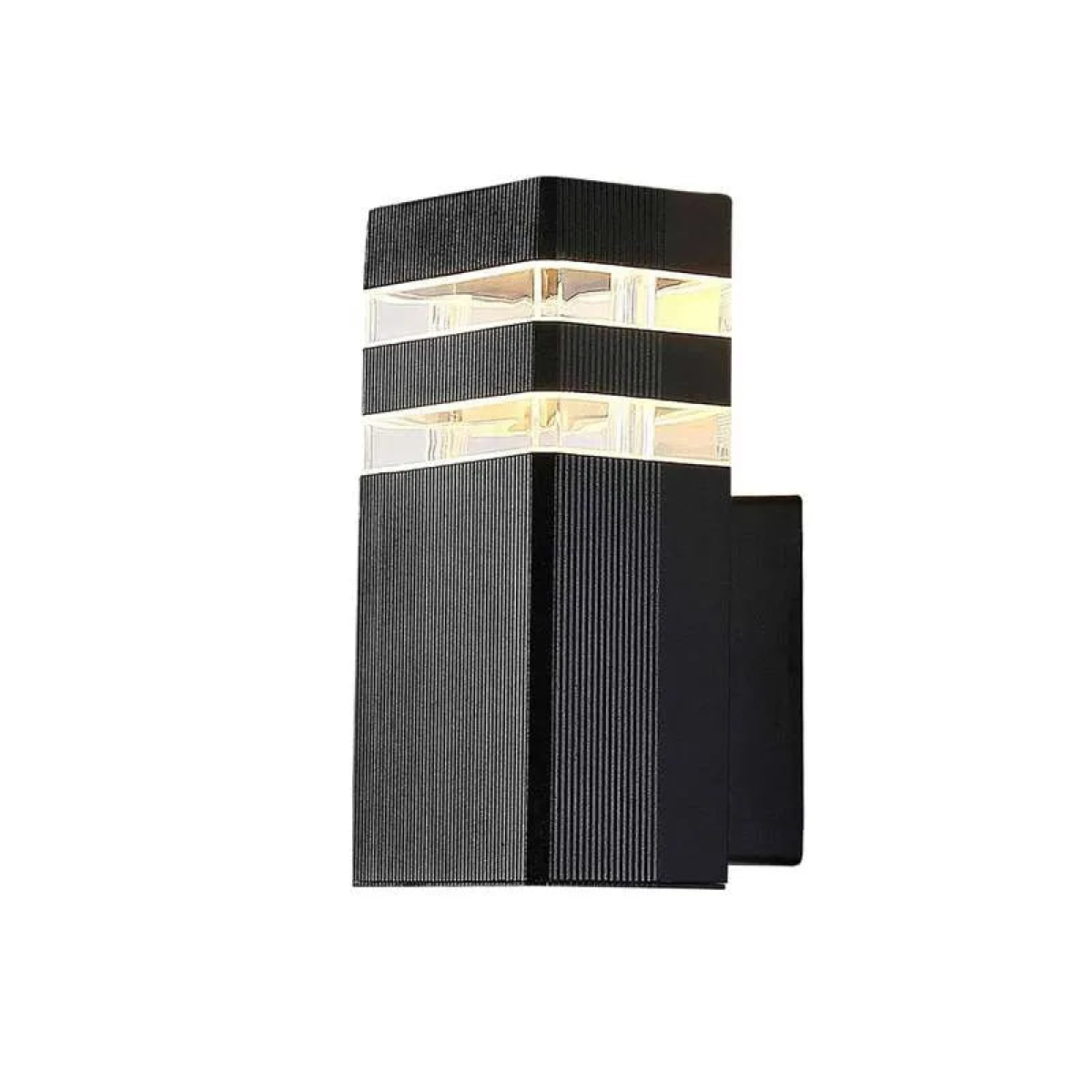 Flat Cover Head Garden Outdoor Wall Lamp | Single Light | Braxby