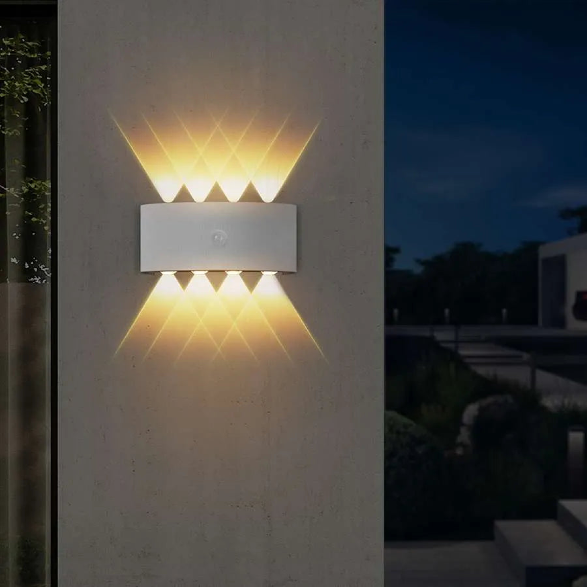 LED Wall Lights Indoor & Outdoor Up and Down | PIR Motion Sensor | Braxby