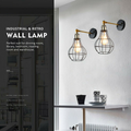 Vintage Wall Light Fixtures | Metal Sconce | UK Style | Braxby